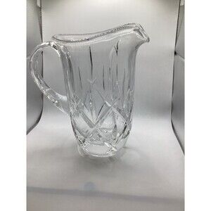 New Gorham Lady Anne 8" Pitcher Full Lead Crystal